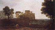 Claude Lorrain Landscape with Psyche outside the Palace of Cupid oil on canvas